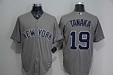 New York Yankees #19 Masahiro Tanaka Gray New Cool Base Stitched Baseball Jersey,baseball caps,new era cap wholesale,wholesale hats